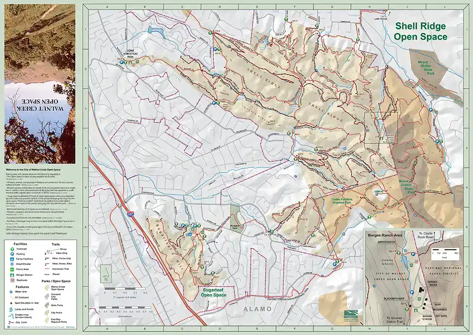 Shell Ridge Open Space Map Shell Ridge Open Space Map